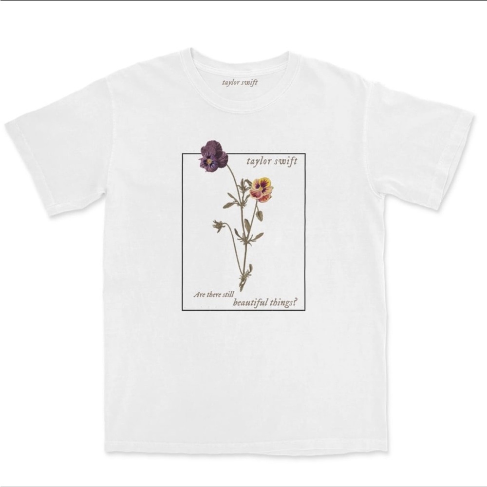 Taylor swift “are there still beautiful things” tee NWT